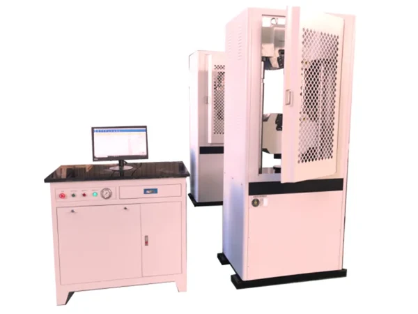 Máquina de prueba universal servohidráulica controlada por microordenador